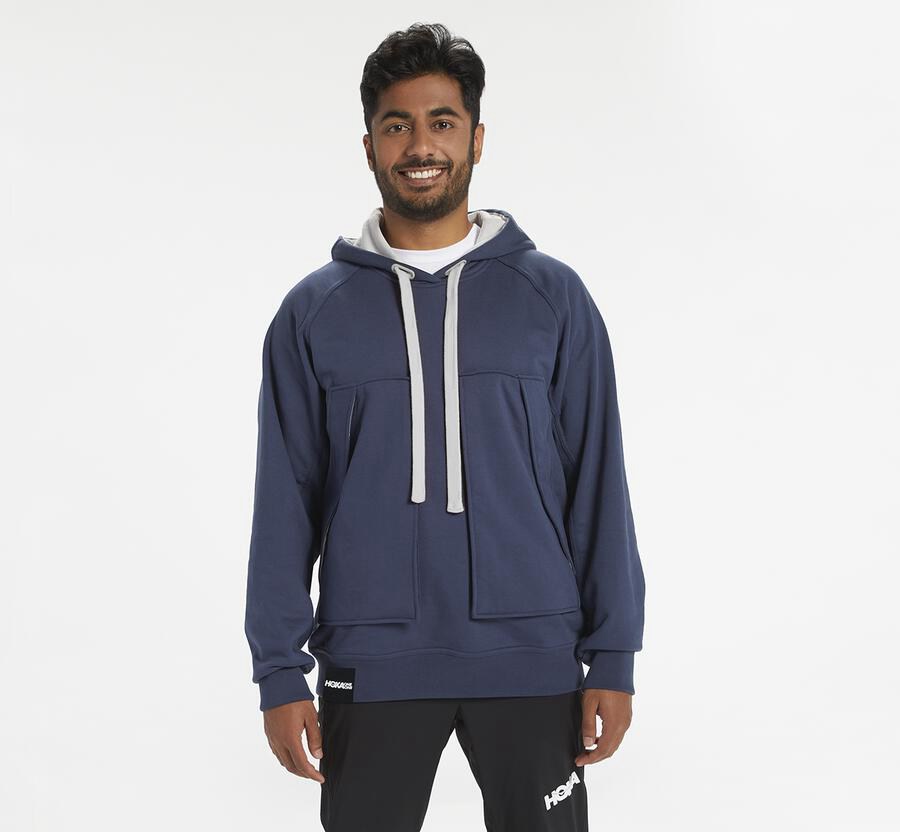 Hoka One One Hoodie Heren - Bondi - Donkerblauw - IG5890142